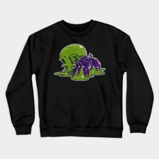 hermit crab skull Crewneck Sweatshirt